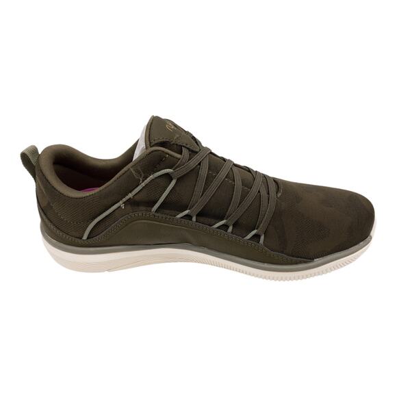 Ryka Olive Green Camo Fate Slip On No Tie Posture Support Sneakers 7 Wide - Picture 5 of 12